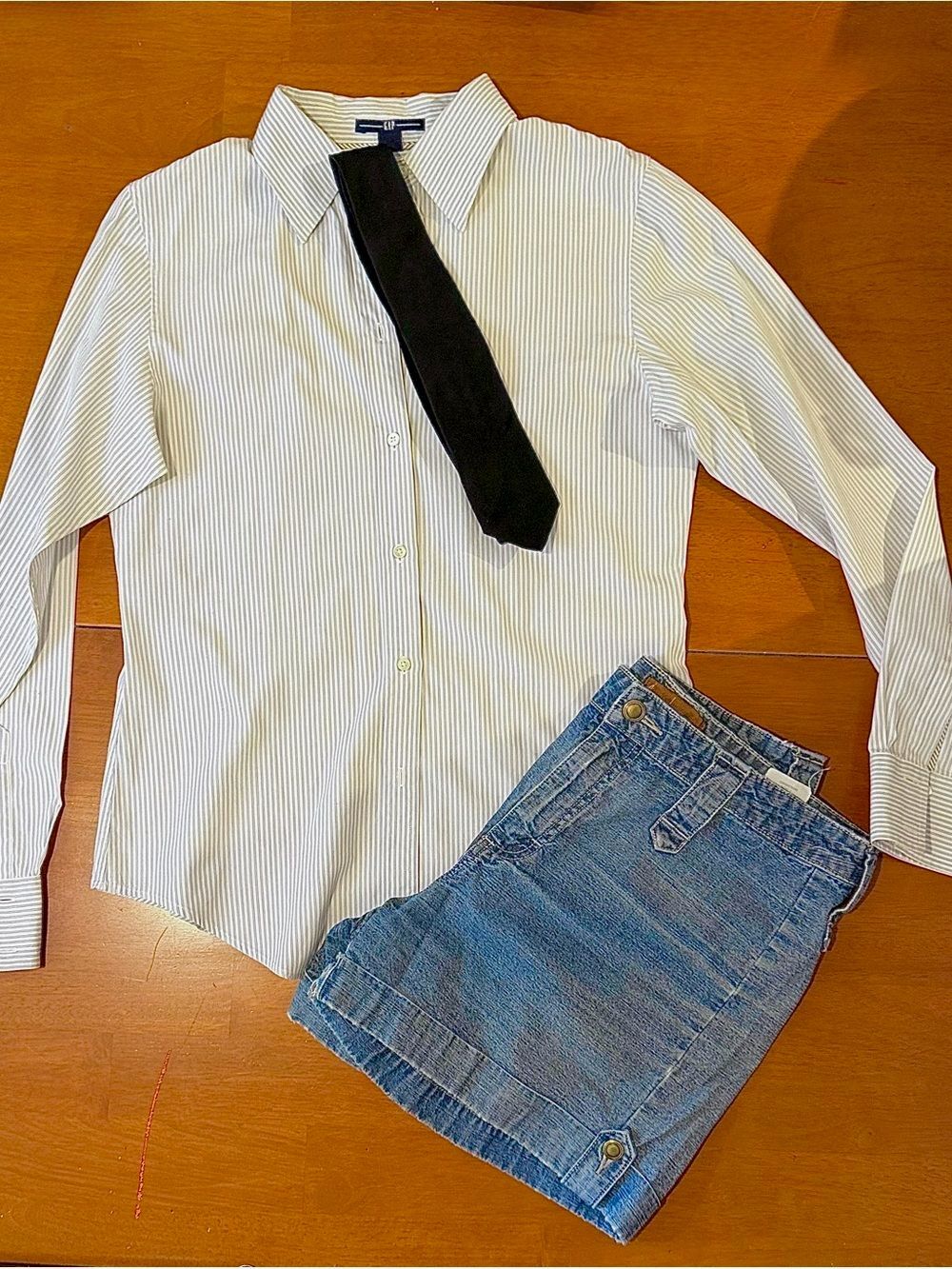 GAP 1969 Heritage Collection Striped Button Down Shirt - Size 8 S2